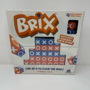 BRIX Game Brick Block Stacking Strategy 2016 Blue Orange Games 7+ Sealed New Z9